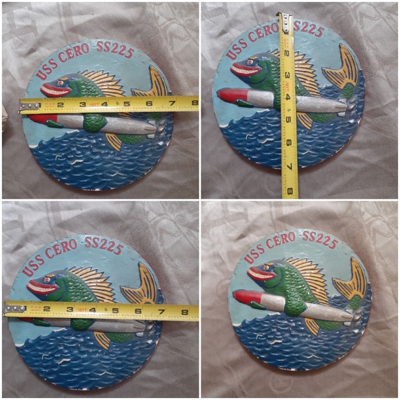 🇺🇸 Cero SS-225 United States Navy Ship Plaque - Picture 5 of 15
